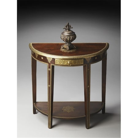 Convenience Concepts Demilune Console Table - Artifacts HI48889